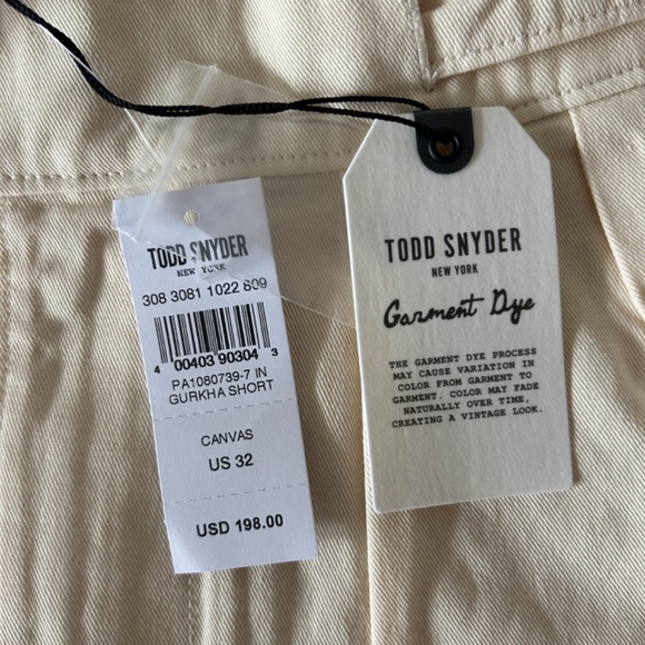 Todd Snyder 7" Gurkha Shorts - Picture 6 of 6